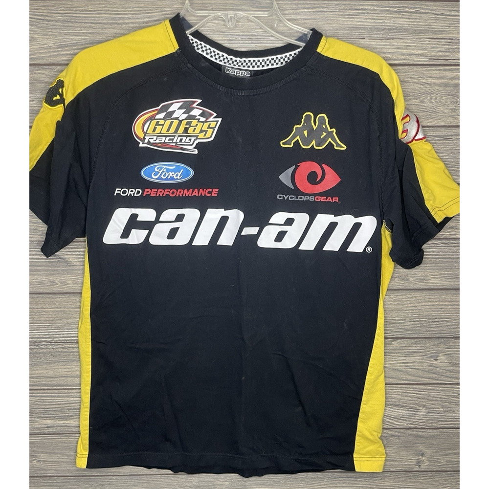 Kappa Can-Am Ford Racing #32 Men’s Short Sleeve T Shirt Size Medium